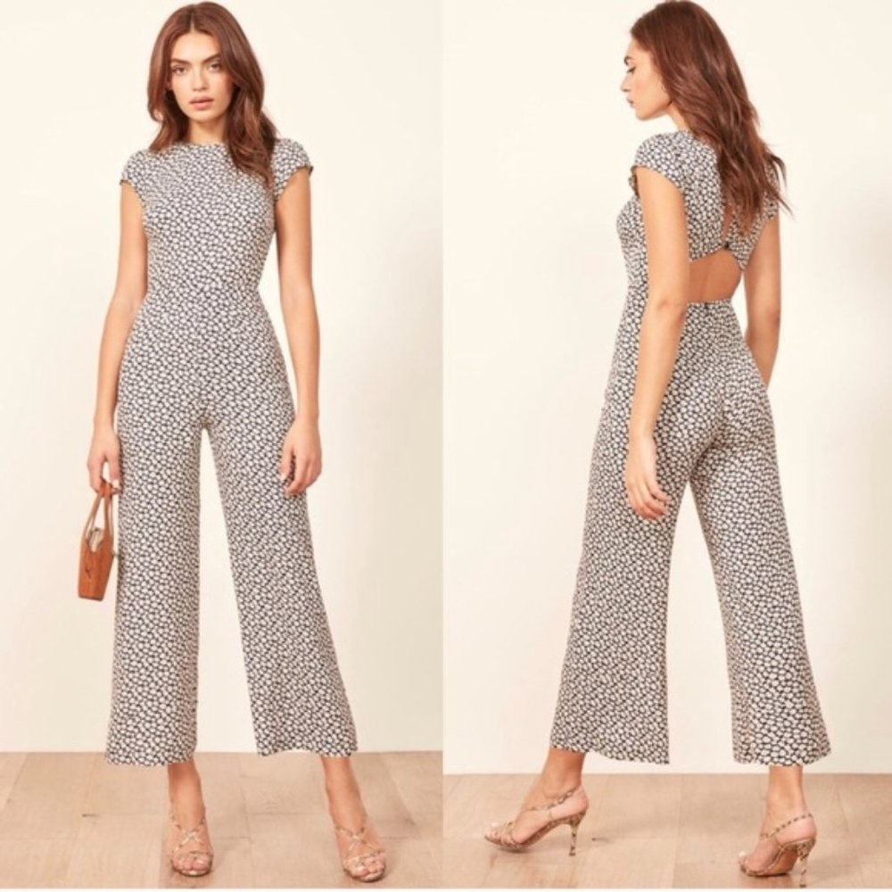 Reformation Mayer Jumpsuit, Size 4